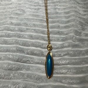 Brighton 2-sided 24” long pendant necklace new/unused